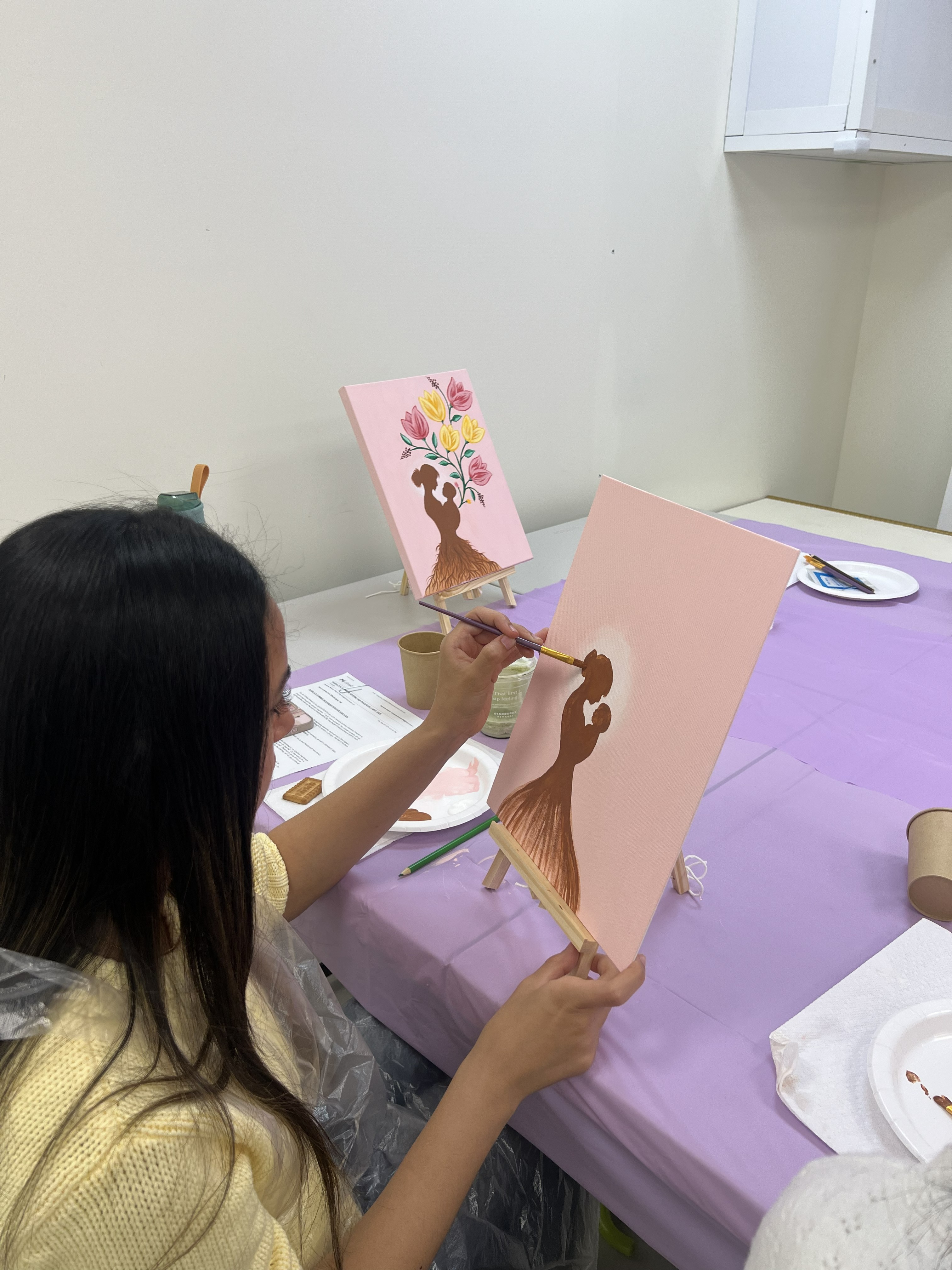Paint and Chai Workshop